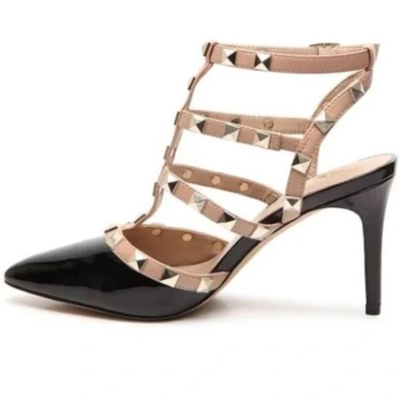 Mix No. 6 Studded Heels Size 8.5 - Picture 1 of 5